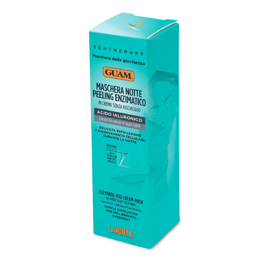GUAM Маска ночная энзимная для лица / SEATHERAPY 75 мл, фото 2