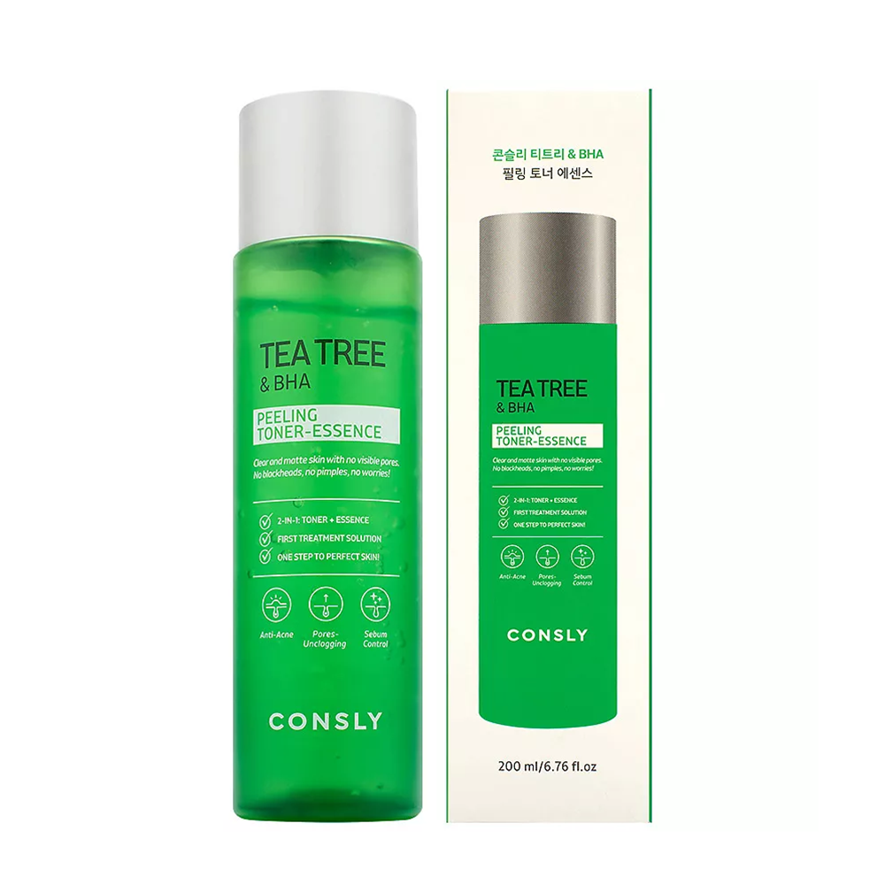 CONSLY Пилинг-тонер отшелушивающий с чайным деревом и салициловой кислотой / Consly 200 мл, фото 2