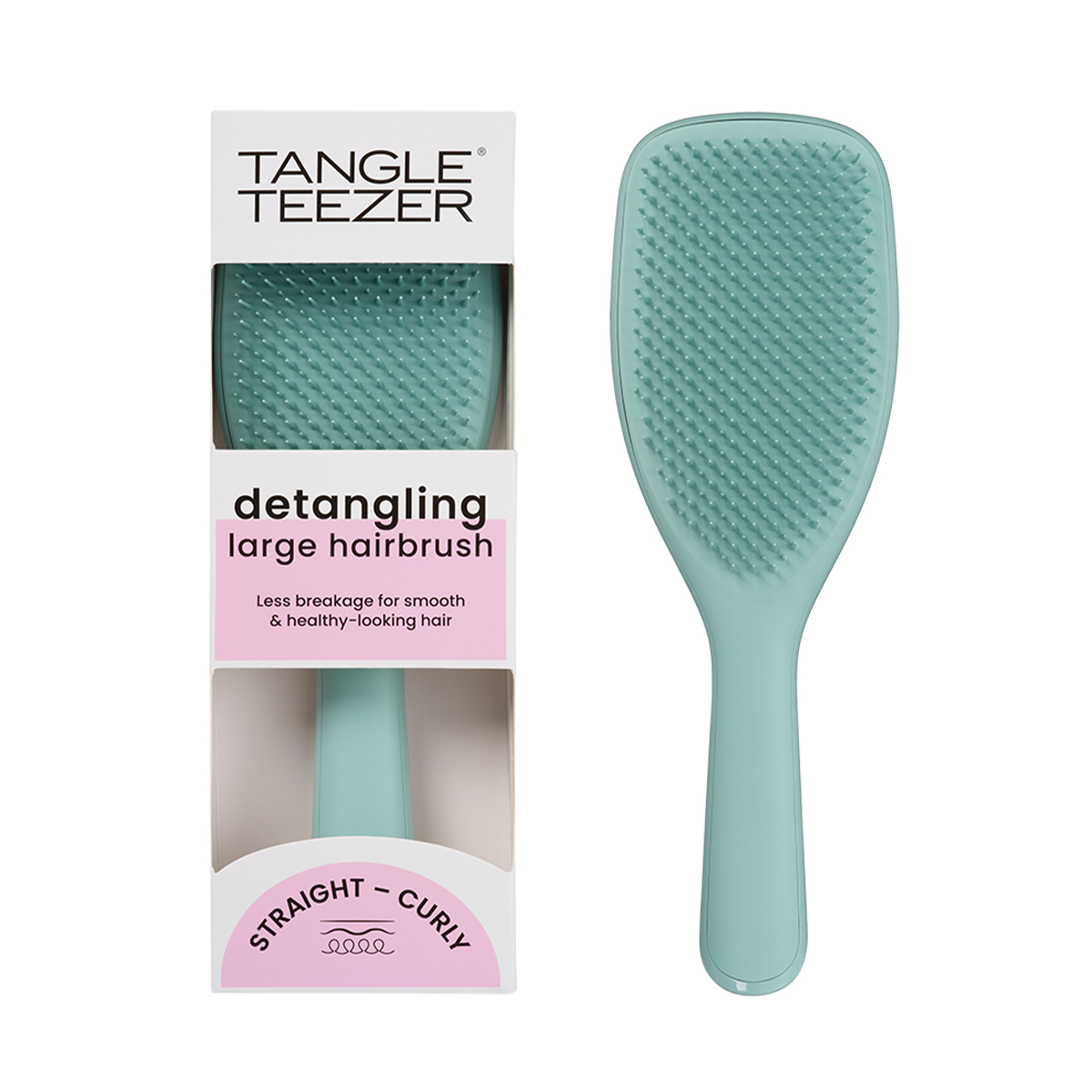 TANGLE TEEZER Расческа для волос / The Large Ultimate (Wet) Detangler Marine Teal, фото 9