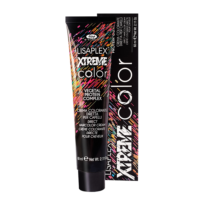 LISAP MILANO Краситель прямого действия, безумный розовый / LISAPLEX XTREME COLOR 60 мл, фото 2