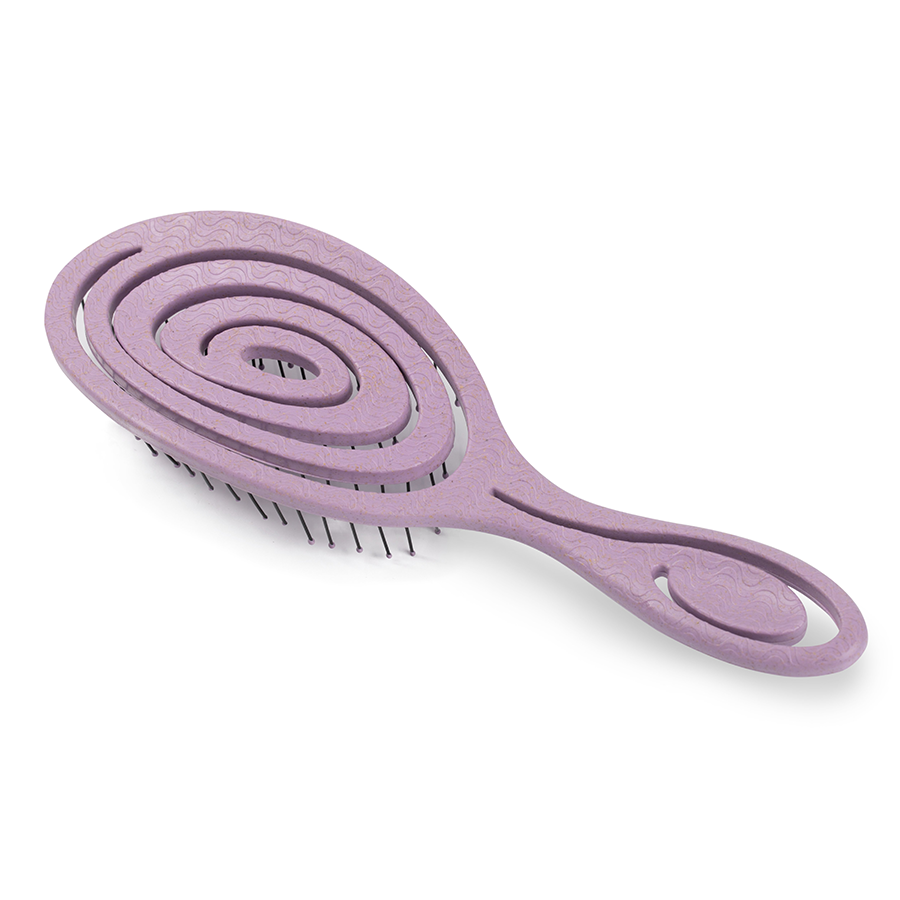 KOSMO SHTUCHKI Расчёска спиральная 5440-M2, фиолетовая / KOSMO SHTUCHKI, фото 5