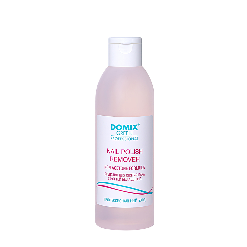 DOMIX Средство без ацетона для снятия лака с ногтей / Nail Polish Remover non Acetone Formula DGP 200 мл, фото 1