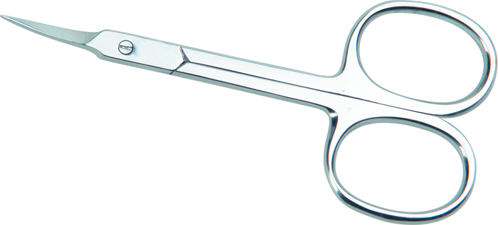 DEWAL BEAUTY Ножницы маникюрные для кутикулы 9 см, загнутое лезвие, фото 1