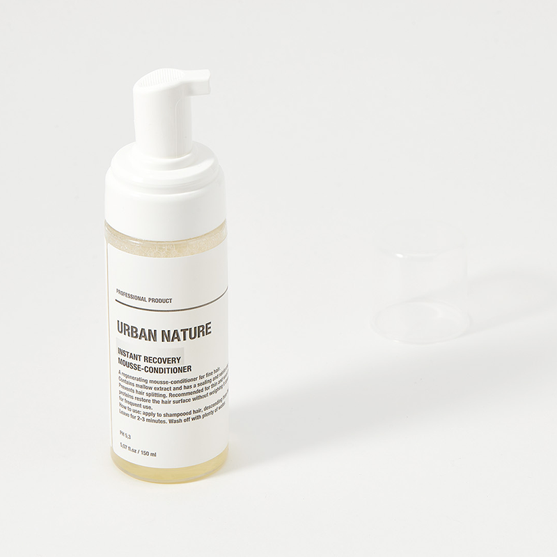 URBAN NATURE Кондиционер-мусс Мгновенное восстановление / INSTANT RECOVERY MOUSSE-CONDITIONER 150 мл, фото 5