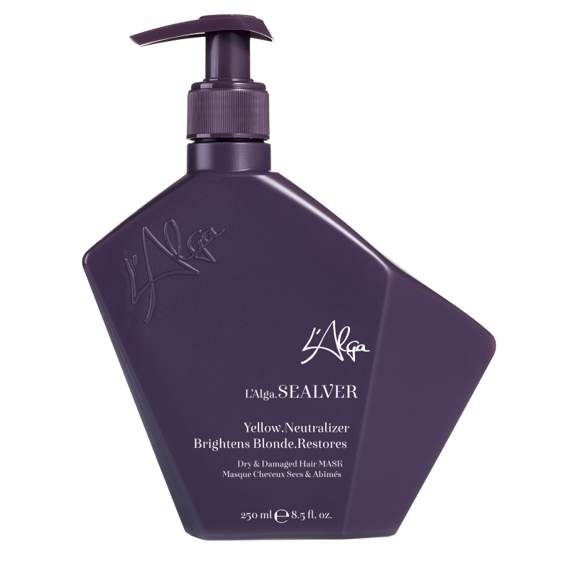 L’ALGA Маска для нейтрализации желтизны / SEALVER Dry & Damaged Hair MASK 250 мл, фото 1