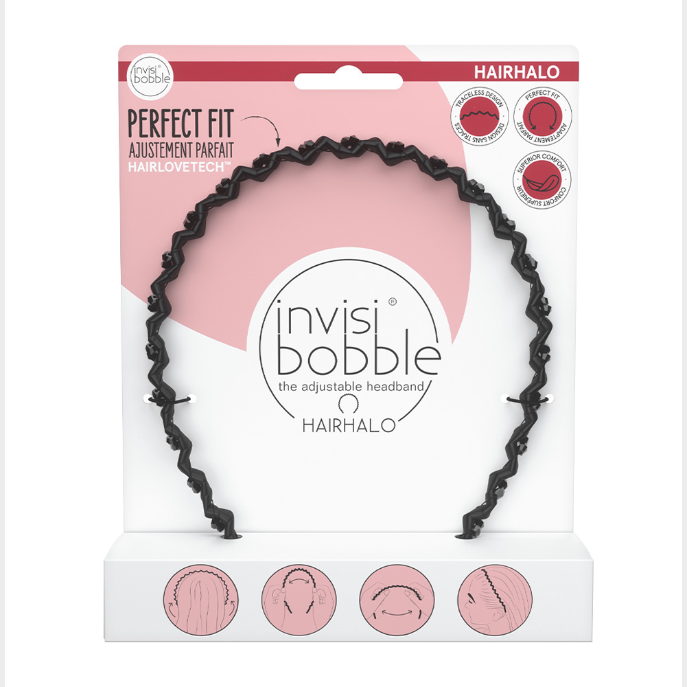 INVISIBOBBLE Ободок / invisibobble HAIRHALO True Dark Sparkle, фото 2