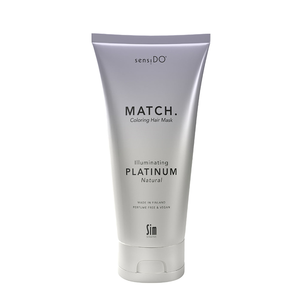 SIM SENSITIVE Маска оттеночная платиновая / SensiDo Match Illuminating Platinum 200 мл, фото 1