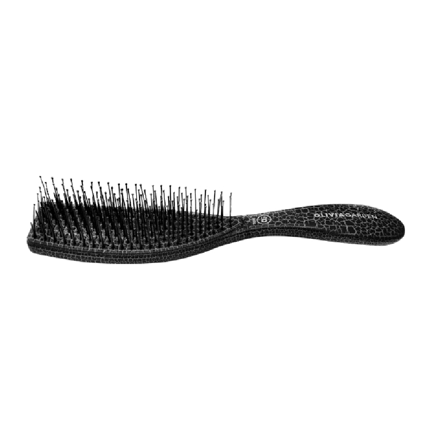 OLIVIA GARDEN Щетка OG Essential Style Blend Medium Hair Bristles Grey, фото 1