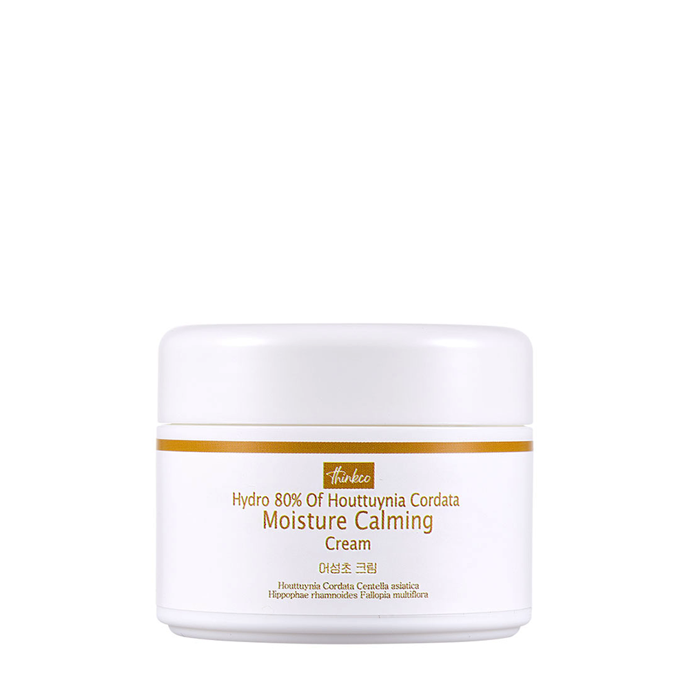 THINKCO Крем увлажняющий успокаивающий с экстрактом хаутюнии / Thinkco Hydro 80% of Houttuynia Cordate 50 мл, фото 1