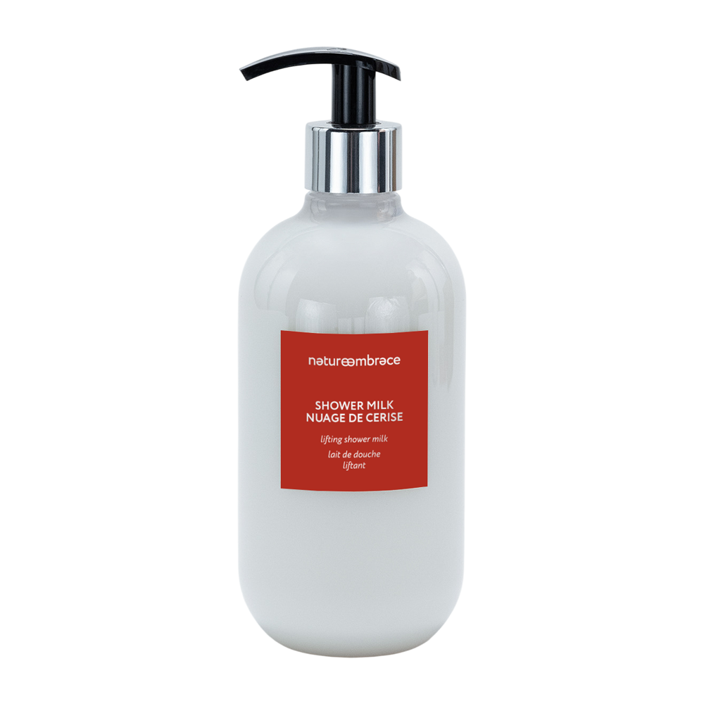 NATURE EMBRACE Молочко для душа Вишневое облако / Nuage de cerise 475 мл, фото 1