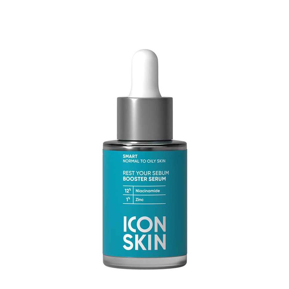 ICON SKIN Сыворотка-концентрат себорегулирующая с ниацинамидом / Rest Your Sebum 30 мл, фото 1