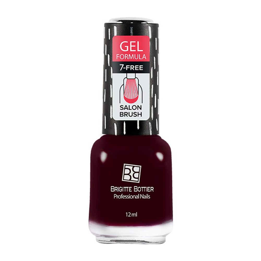 BRIGITTE BOTTIER 22 лак для ногтей гелевый, спелая вишня / GEL FORMULA 12 мл, фото 1