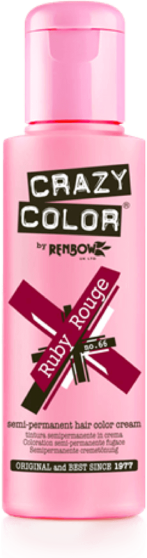 CRAZY COLOR Краска для волос, рубин / Crazy Color Ruby Rouge 100 мл, фото 2