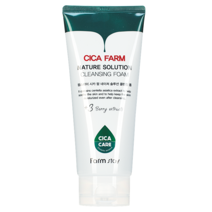 FARMSTAY Пенка очищающая восстанавливающая с центеллой азиатской / CICA FARM 180 мл, фото 1