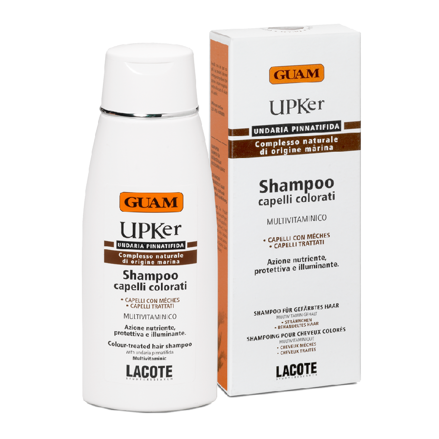 GUAM Шампунь для окрашенных волос / UPKer 200 мл, фото 2