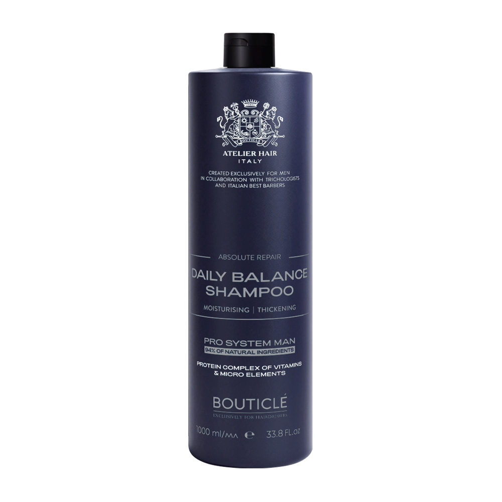 BOUTICLE Шампунь-баланс для ежедневного применения для мужчин / DAILY BALANCING SHAMPOO FOR MEN 1000 мл, фото 1