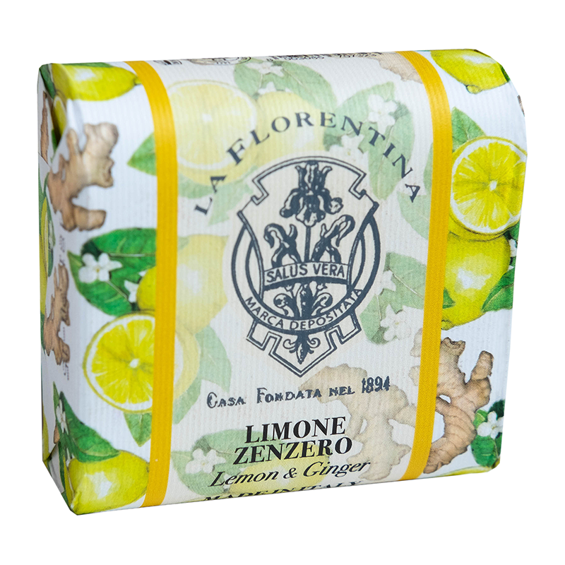 LA FLORENTINA Мыло натуральное Лимон и Имбирь / Lemon & Ginger 106 г, фото 1