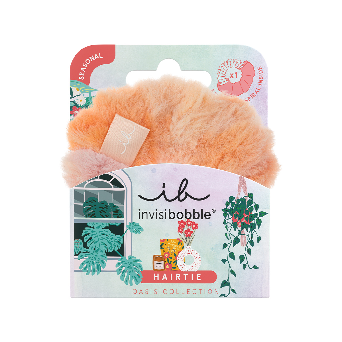 INVISIBOBBLE Резинка-браслет для волос / invisibobble SPRUNCHIE Oasis Rabbit Fuzz, фото 2