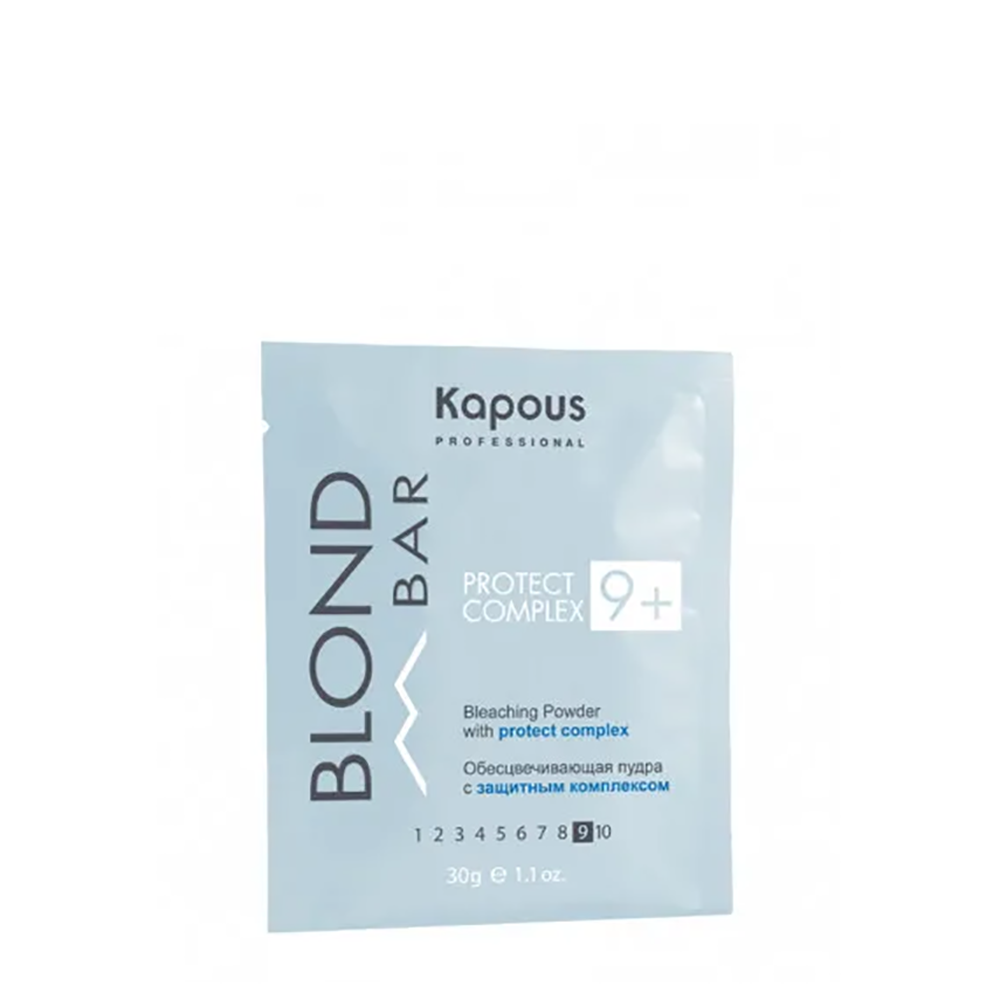 KAPOUS Пудра обесцвечивающая с защитным комплексом 9+ 30 г, фото 1