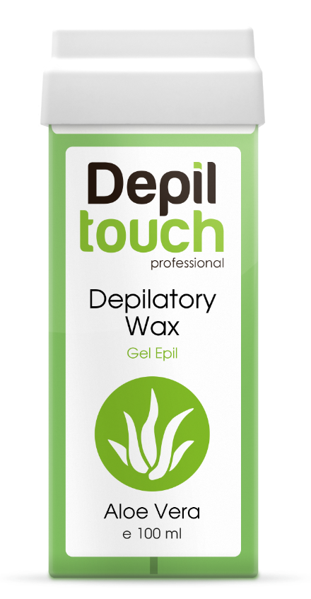 DEPILTOUCH PROFESSIONAL Воск гелевый в картридже, алоэ вера 100 г, фото 1