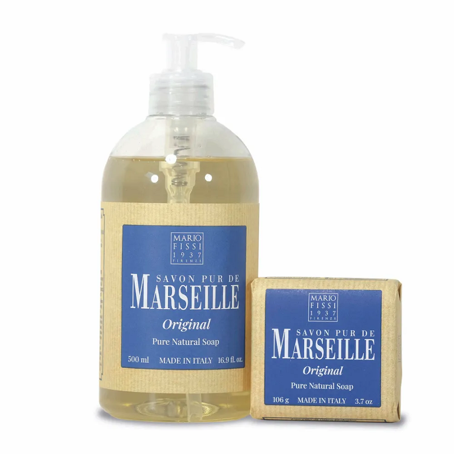 MARIO FISSI 1937 Мыло жидкое Марсельское, оригинальный рецепт / Savon Pur de Marseille Original 500 мл, фото 2