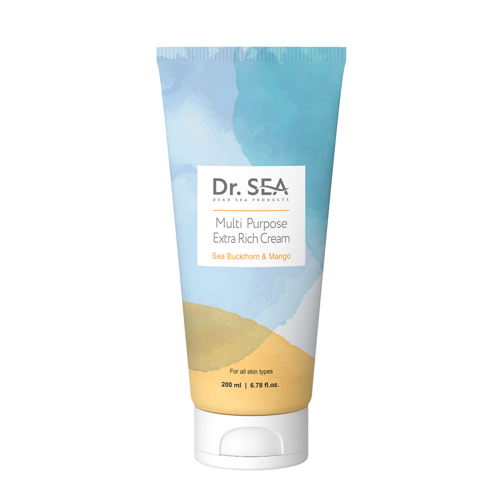DR. SEA Крем универсальный обогащенный с маслами облепихи и экстрактом манго / Dr.Sea 200 мл, фото 1