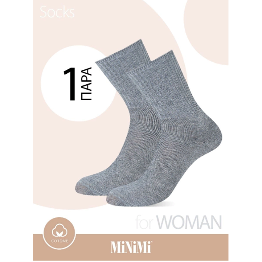 MINIMI Носки Grigio 35-38 (23-25) / MINI COTONE 1203, фото 5