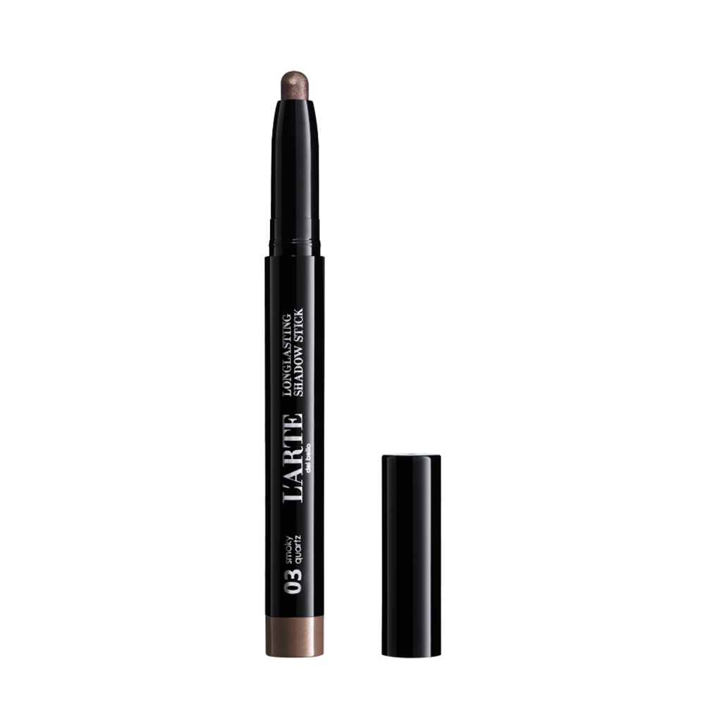 LARTE DEL BELLO Тени в стике, тон 03 / Longlasting Shadow Stick  smoky quartz 1,3 гр, фото 1