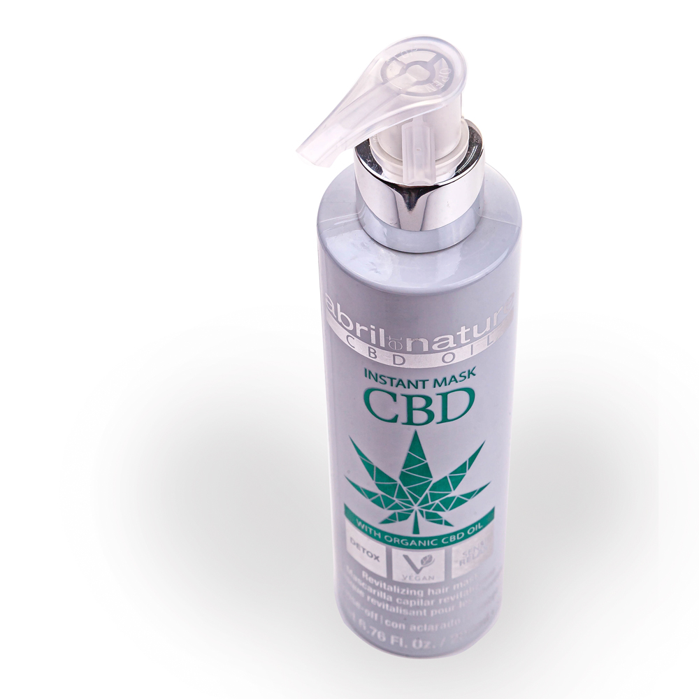 ABRIL ET NATURE Маска увлажняющая восстанавливающая для волос / Instant Mask CBD 200 мл, фото 4