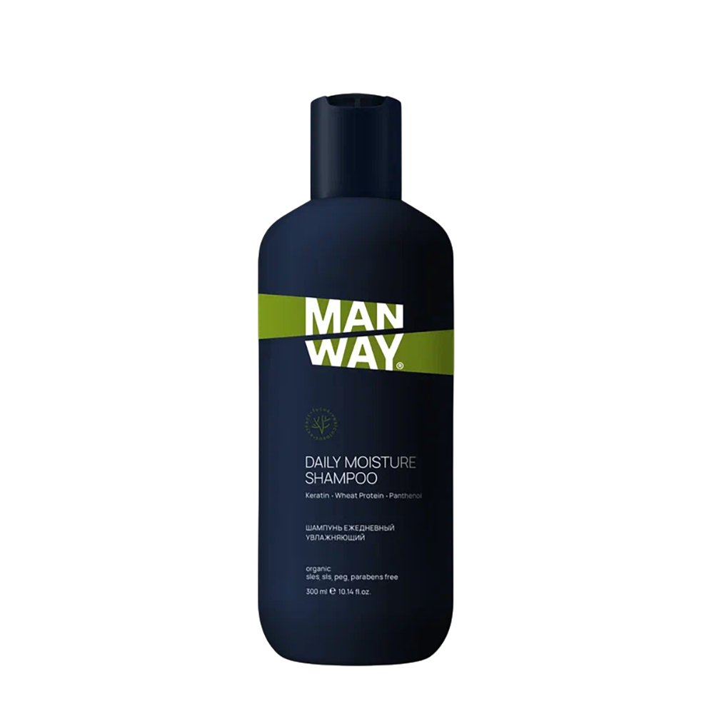 MAN WAY Шампунь ежедневный увлажняющий / DAILY MOISTURE SHAMPOO 300 мл, фото 1