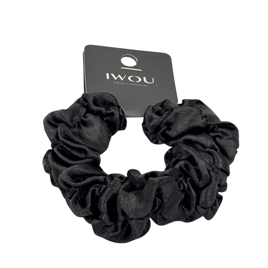IWOU PROFESSIONAL Резинка для волос Королева черная 1шт, фото 2