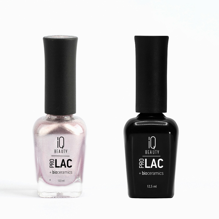 IQ BEAUTY 099 лак для ногтей укрепляющий с биокерамикой / Nail Polish PROLAC+bioceramics 12,5 мл, фото 6