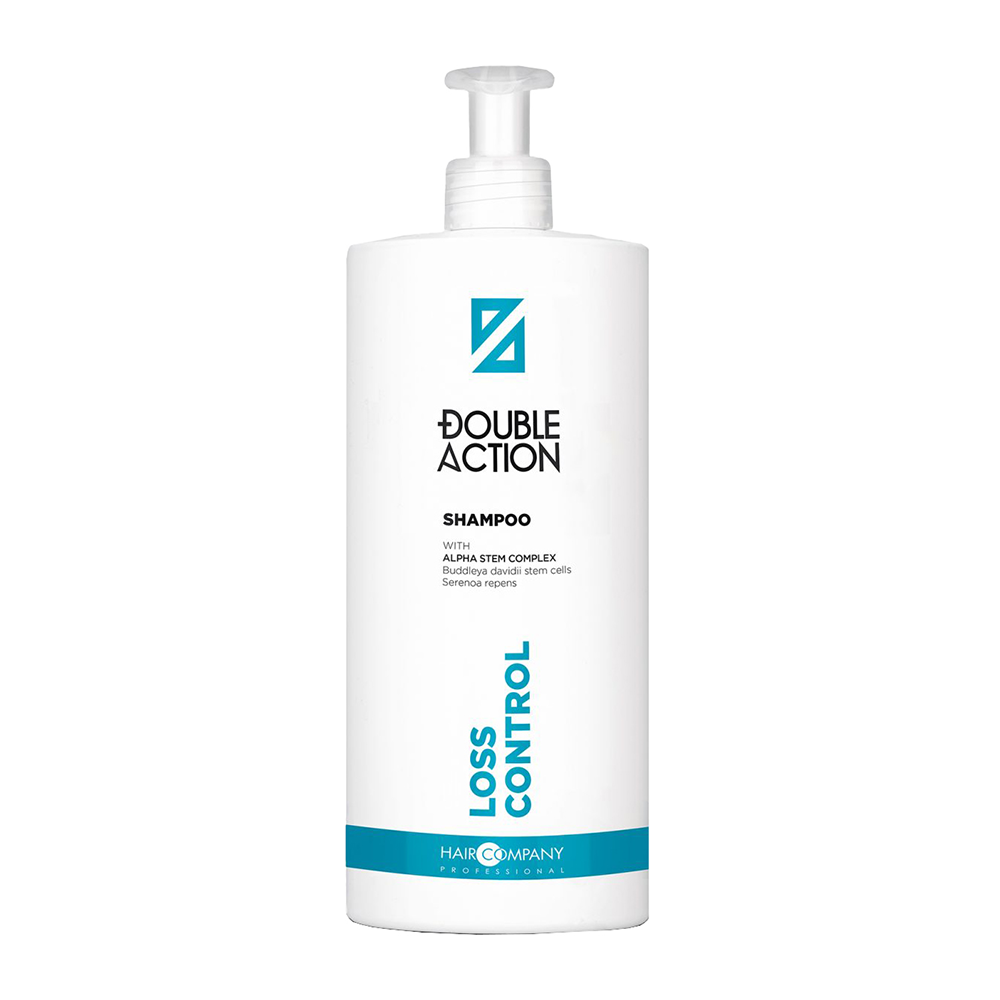 HAIR COMPANY Шампунь против выпадения волос / Loss Control Shampoo DOUBLE ACTION 1000 мл, фото 1