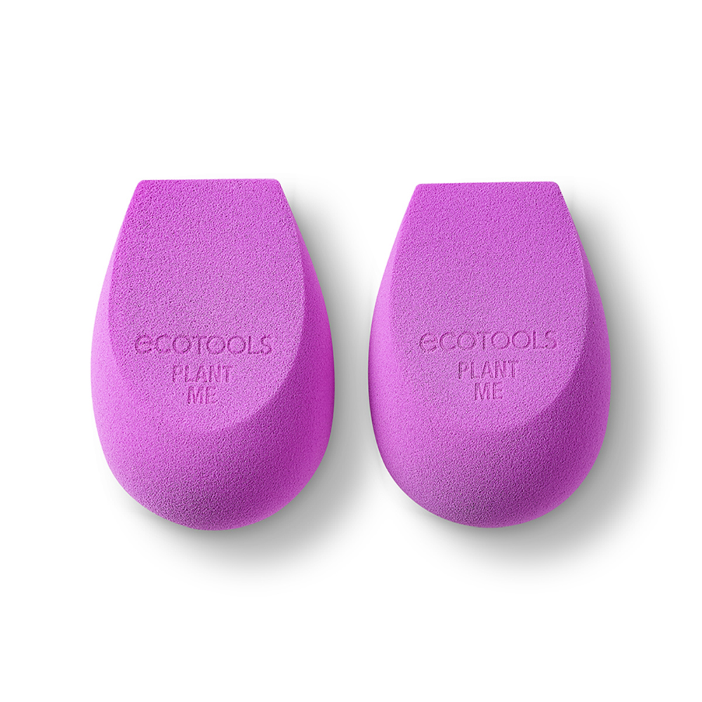 ECOTOOLS Набор биоразлагаемых спонжей для макияжа / Bioblender Makeup Sponge Duo, фото 3
