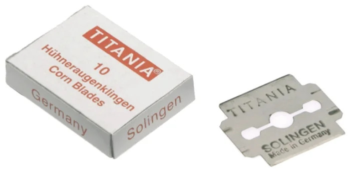 TITANIA Лезвия для скребка 10 шт/уп, фото 1