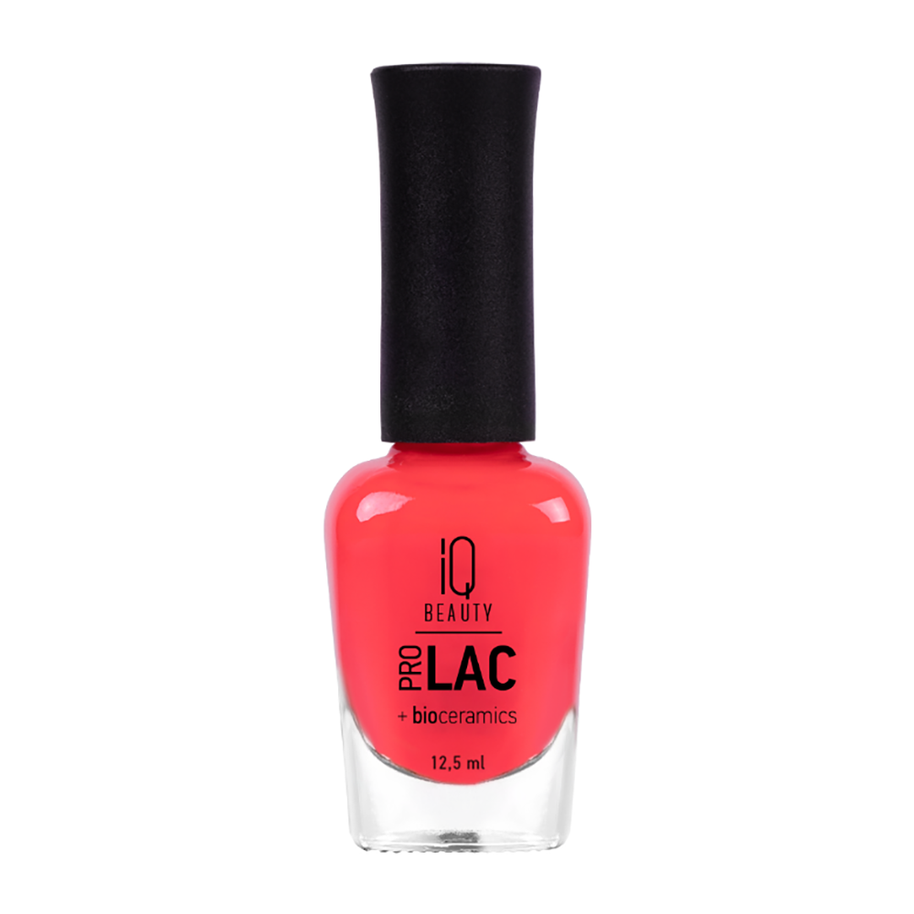 IQ BEAUTY 079 лак для ногтей профессиональный укрепляющий с биокерамикой/ Nail Polish PROLAC+bioceramics Runaway 12.5 мл, фото 1