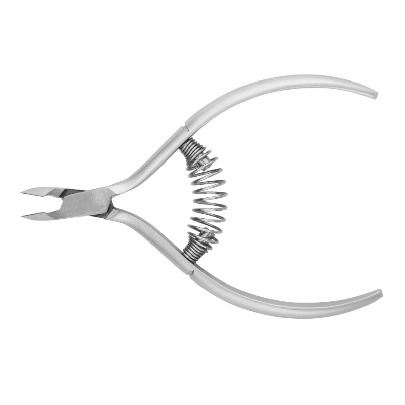 NIPPON NIPPERS Кусачки для кутикулы, спиральная пружина, матовые, лезвие 7 мм, фото 1