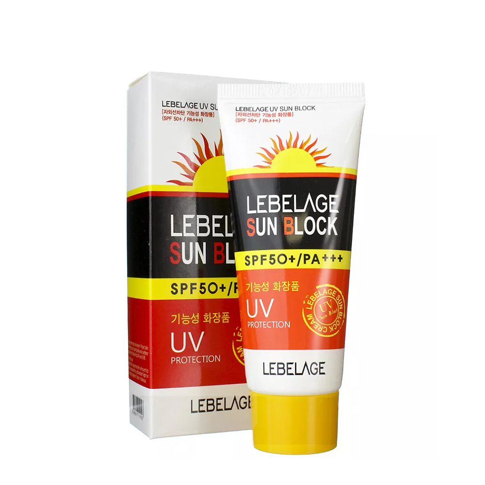 LEBELAGE Крем солнцезащитный для лица SPF50+/PA+++ / Lebelage Uv Sun Block 30 мл, фото 2