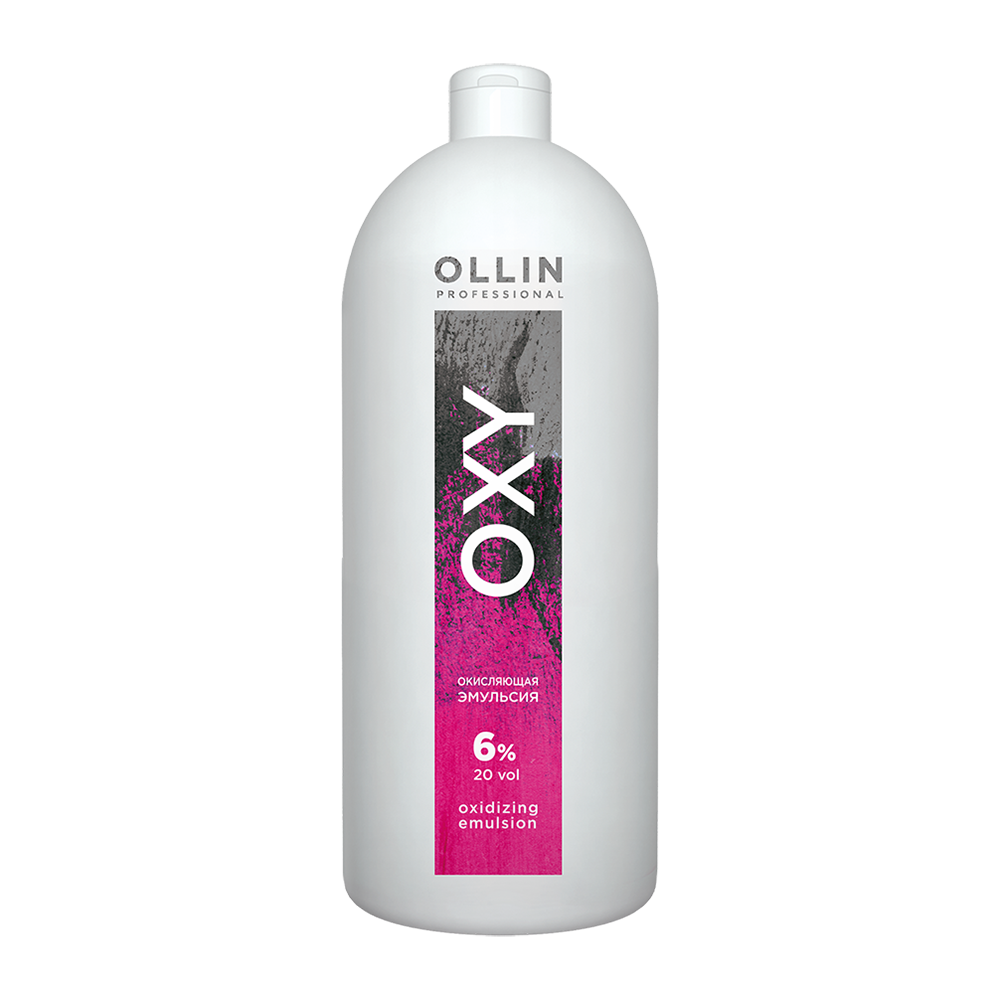 OLLIN PROFESSIONAL Эмульсия окисляющая 6% (20vol) / Oxidizing Emulsion OLLIN OXY 1000 мл, фото 1