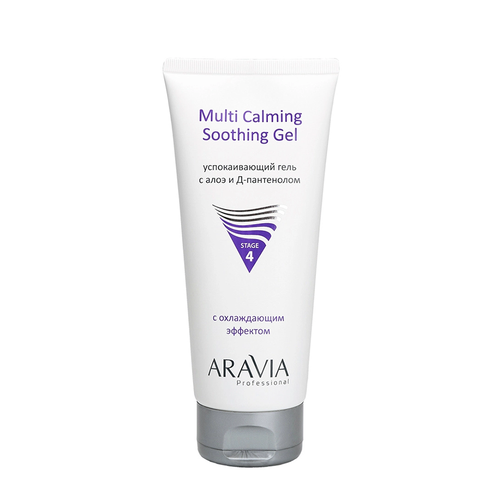 ARAVIA Professional Гель успокаивающий с алоэ и Д-пантенолом / Multi Calming Soothing Gel 200 мл, фото 1