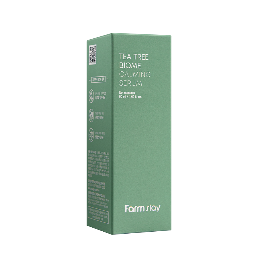 FARMSTAY Сыворотка балансирующая для лица с чайным деревом / Tea Tree Biome Calming Serum 50 мл, фото 3