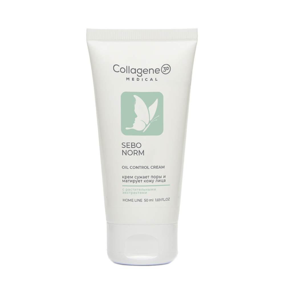 MEDICAL COLLAGENE 3D Крем для лица / Sebo Norm 50 мл, фото 1