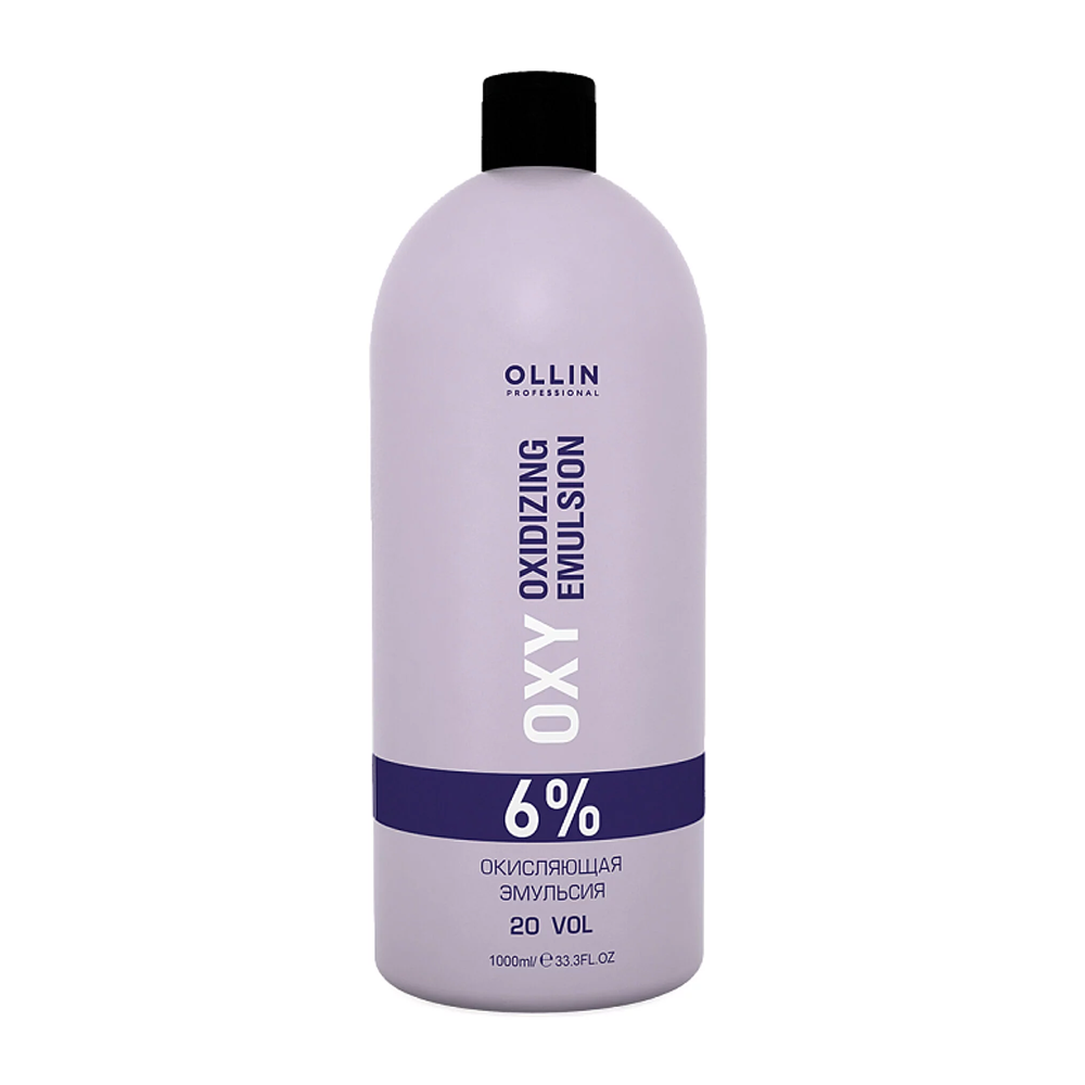 OLLIN PROFESSIONAL Эмульсия окисляющая 6% (20vol) / Oxidizing Emulsion OLLIN performance OXY 1000 мл, фото 1