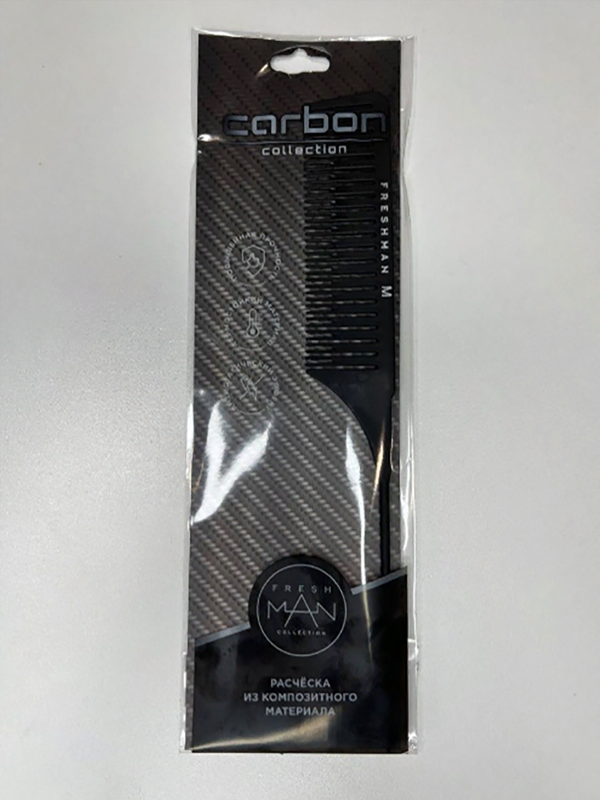 FRESHMAN Расческа для мелирования, размер M / Collection Carbon, фото 4