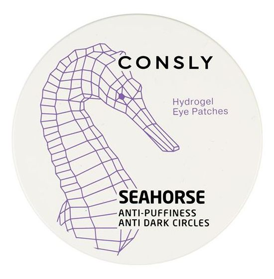 CONSLY Патчи гидрогелевые с экстрактом морского конька для области вокруг глаз 60 шт, фото 1