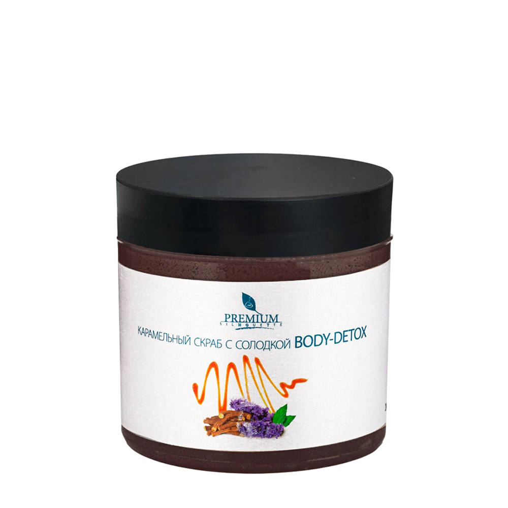 PREMIUM Скраб карамельный с солодкой / Body-detox 500 мл, фото 1