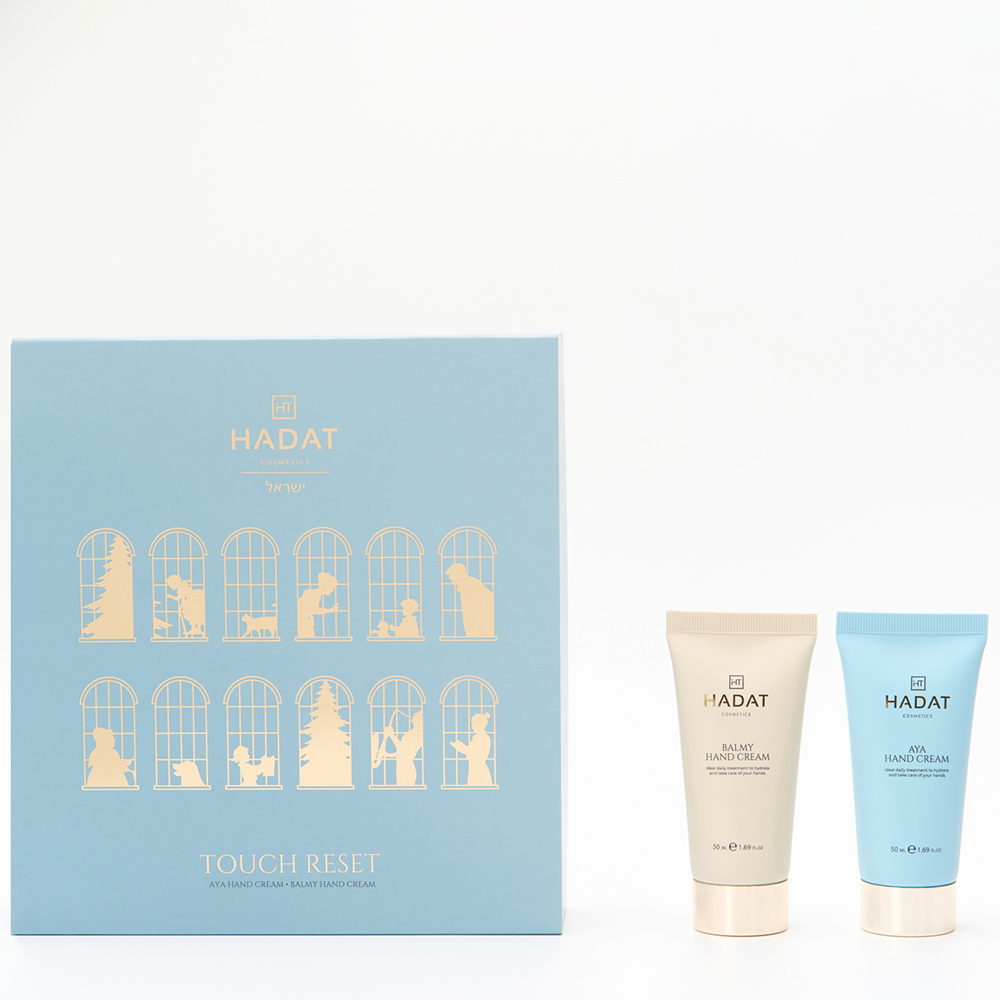 HADAT COSMETICS Набор для ухода для рук (крем для рук 2*50 мл) Touch Reset, фото 3