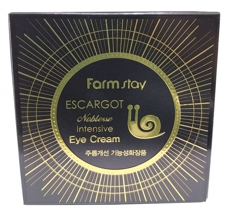 FARMSTAY Крем антивозрастной с муцином королевской улитки для области вокруг глаз / ESCARGOT NOBLESSE 50 г, фото 3