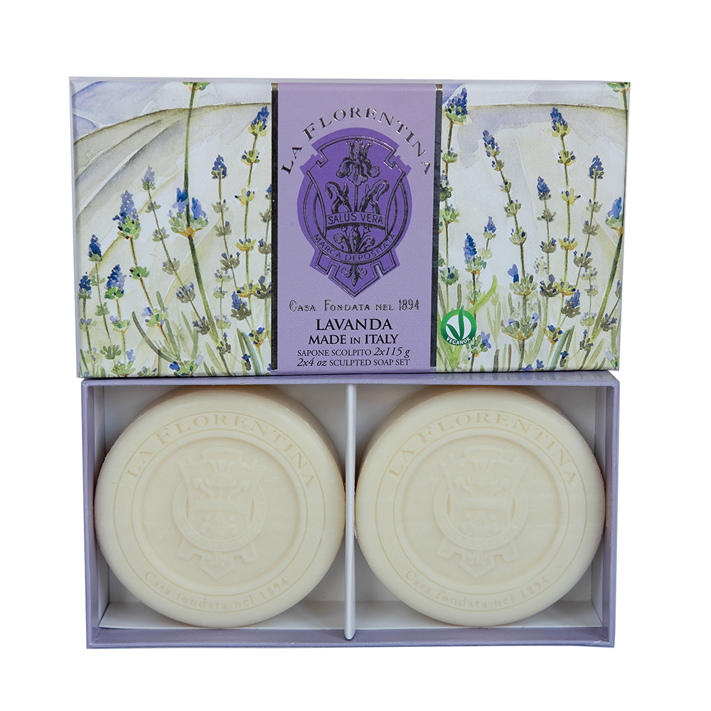 LA FLORENTINA Набор мыла лаванда / Lavender 2*115 гр, фото 2