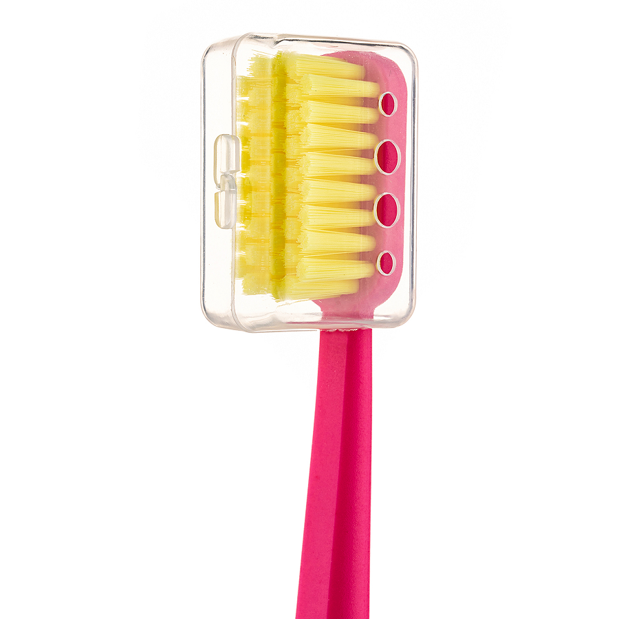 REVYLINE Щётка зубная, розовая с желтой щетиной / SM6000 Smart, фото 6